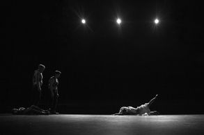 Daniel Han, Matilda Ridgway, Ben Crundwell, and James Biasetto in Tomorrow, and Tomorrow, and Tomorrow (2017)