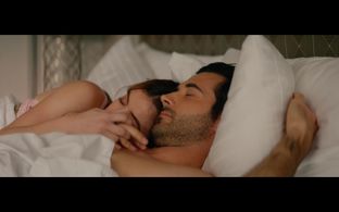 Still of Leonidas Gulaptis and Lucy Hale in A Nice Girl Like You