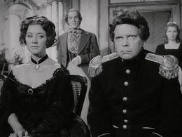 Gertrud Fridh, Erland Josephson, Toivo Pawlo, and Birgitta Pettersson in The Magician (1958)