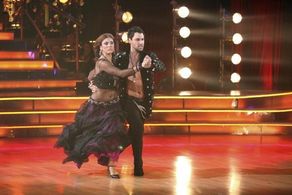 Maksim Chmerkovskiy and Hope Solo in Dancing with the Stars (2005)