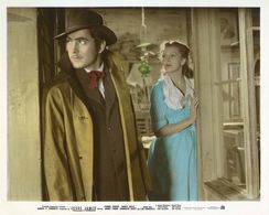 Tyrone Power and Nancy Kelly in Jesse James (1939)