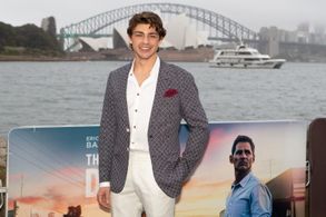 Joe Klocek at the Sydney premiere of The Dry