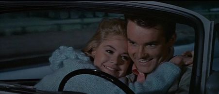 Sandra Dee and Philippe Forquet in Take Her, She's Mine (1963)