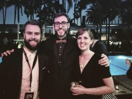 Martin Sharpe and Colin Levy at the Beverly Hills Film Festival