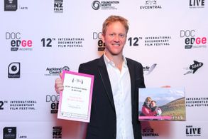 Yonatan Nir winning Best International Director for 