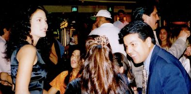 Jennifer Lopez at the Selena Wrap Party in San Antonio, Texas.