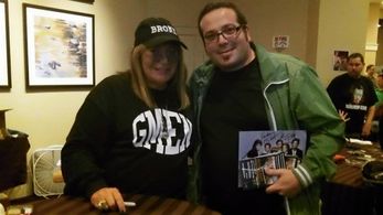 Penny Marshall and Ryan Scott Weber