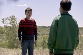 Keenan Lehmann and Luca Villacis in Channel Zero (2016)