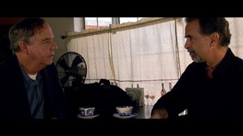 Tom Simmons, John F. Henry II, and Tanya M. Razo in All the King's Men (2019)