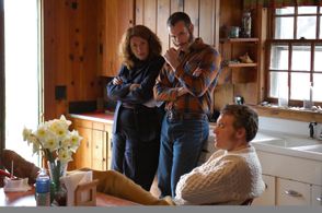 Tate Donovan, Adam Pascal, and Gwen Wynne