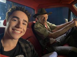 Starring alongside Christopher Lloyd in Camp Hideout