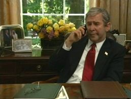Screen cap from a VH1 promo as George W Bush