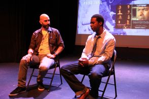 Jeff Howard and Reginald M.Jernigan Jr. during Q&A session at SOFF.