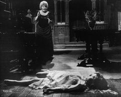 Shelley Winters and Charlotte Sayce in Whoever Slew Auntie Roo? (1972)