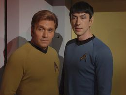 Vic Mignogna and Todd Haberkorn in Star Trek Continues (2013)