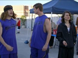 Maribeth Monroe, Anders Holm, and Blake Anderson in Workaholics (2011)