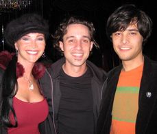 Kate Romero, Kaylan Romero with Thomas Ian Nicholson