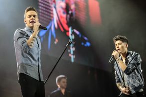 Liam Payne and Zayn Malik in One Direction: This Is Us (2013)