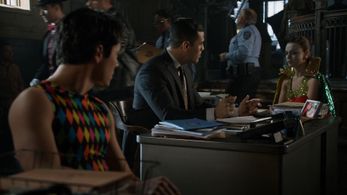 J.W. Cortes, Robert Gorrie, and Abbi Snee in Gotham (2014)
