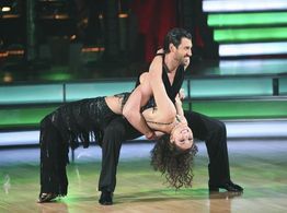 Maksim Chmerkovskiy and Hope Solo in Dancing with the Stars (2005)