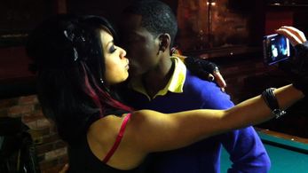 Laurin Elizabeth Padolina and Jaa Smith-Johnson in Happy Slapping (2013)