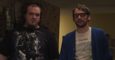 Garrett Graham and Sam Eidson in Zero Charisma (2013)