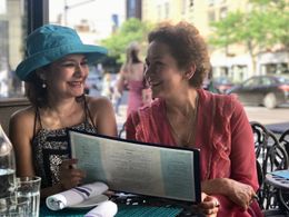 Marisol Carrere and Linda Morales Caballero