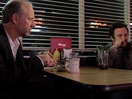 Xander Berkeley and Matt Boren in The Booth at the End (2011)