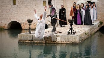 Helen McCrory, Alex Price, and Alisha Bailey in Doctor Who (2005)