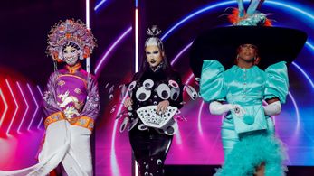 Nymphia Wind, Plane Jane, and Sapphira Cristál in RuPaul's Drag Race (2009)
