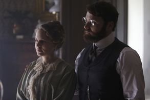 Seth Gabel and Alicia von Rittberg in Genius (2017)