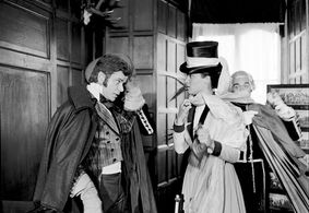 Mahulena Bocanová and Petr Stepánek in O podezíravém králi (1989)