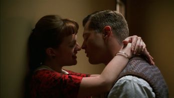 Elisabeth Moss and John Patrick Jordan, MAD MEN