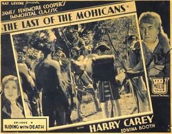 Harry Carey, Edwina Booth, Bob Kortman, Walter McGrail, and Walter Miller in The Last of the Mohicans (1932)