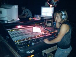 I'm running the front of house sound at the Whisky A Go Go