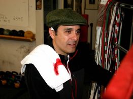 Tom on the set of K.O