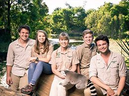 Terri Irwin, Bindi Irwin, Robert Clarence Irwin, and Chandler Powell in Crikey! It's the Irwins (2018)
