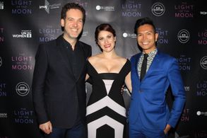 From the premiere of The Light of The Moon in NYC