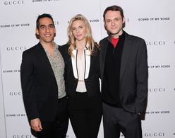 Christopher Denham, Brit Marling, and Zal Batmanglij at an event for Sound of My Voice (2011)