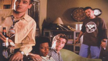 Ben Affleck, Sam Rockwell, Vinnie DeRamus, and French Stewart in Glory Daze (1995)