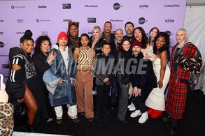 PARK CITY, UTAH - JANUARY 20: (L-R) Sadé Clacken Joseph, Annie Henk, Moisés Acevedo, Jari Jones, Indya Moore, Aphrodite 