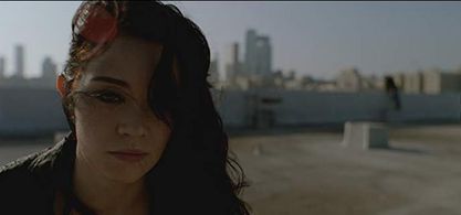 Brenna Otts as Roxy in Dysconnected