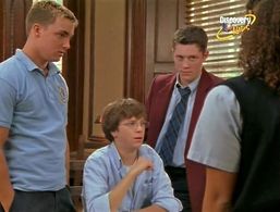 Robert Clark, Noah Reid, and Michael Seater in Strange Days at Blake Holsey High (2002)