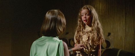 Jenny Agutter and Michelle Stacy in Logan's Run (1976)