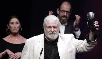 Verónica Forqué, Mario Gas, and Josep Maria Pou in XVI Premios Max de las artes escénicas (2013)