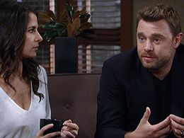 Kelly Monaco and Billy Miller in General Hospital (1963)