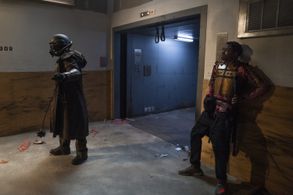 Matthew Broderick and Austin Crute in Daybreak (2019)