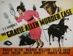Gracie Allen and Warren William in The Gracie Allen Murder Case (1939)