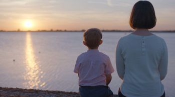 Ruth Bradley and Billy Jenkins in Humans (2015)