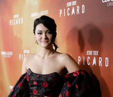 Isa Briones at Los Angeles premiere for Star Trek: Picard